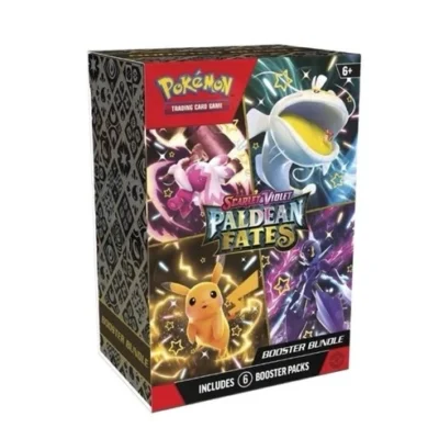 Paldean Fates Booster Bundle English Pokémon TCG” “Pokémon TCG Scarlet & Violet Paldean Fates bundle 6 packs” “English Paldean Fates Booster Bundle sealed