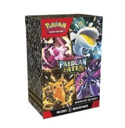Paldean Fates Booster Bundle English Pokémon TCG” “Pokémon TCG Scarlet & Violet Paldean Fates bundle 6 packs” “English Paldean Fates Booster Bundle sealed