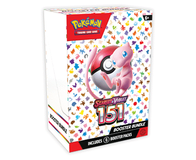Scarlet & Violet 151 Booster Bundle English Pokémon TCG” “Pokémon TCG 151 Booster Bundle 6 packs English” “English Pokémon 151 Booster Bundle Scarlet & Violet set