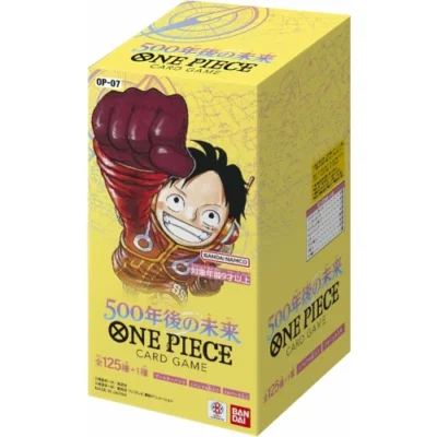 OP-07 500 Years in the Future Booster Box Japanese One Piece TCG One Piece OP-07 Booster Box 500 Years in the Future Japanese One Piece Card OP-07 500 Years in the Future