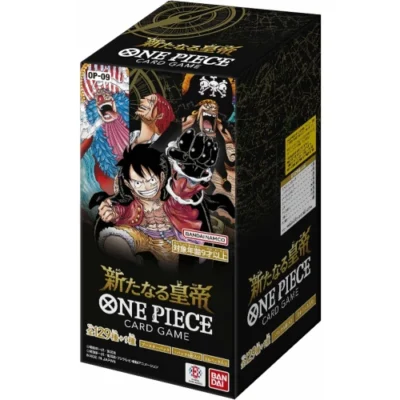 OP-09 Emperors in the New World Booster Box Japanese One Piece TCG One Piece OP-09 Booster Box Emperors in the New World Japanese One Piece Card OP-09 Emperors