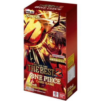 PRB-02 ONE PIECE CARD THE BEST Vol.2 Booster Box Japanese One Piece TCG One Piece PRB-02 Booster Box The Best Vol.2 Japanese One Piece Card PRB-02 The Best Vol.2
