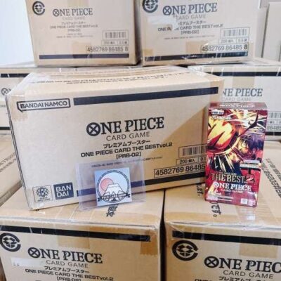 PRB-02 ONE PIECE CARD THE BEST Vol.2 Booster Box Japanese One Piece TCG One Piece PRB-02 Booster Box The Best Vol.2 Japanese One Piece Card PRB-02 The Best Vol.2