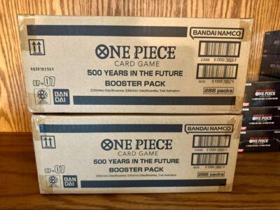 alt="500 Years in the Future Booster Box OP-07 English One Piece Card Game" alt="OP-07 500 Years in the Future Booster Box Sealed" alt="One Piece Card Game 500 Years in the Future English Booster Box"