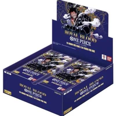alt="Royal Blood Booster Box OP-10 English One Piece Card Game" alt="OP-10 Royal Blood Booster Box Sealed" alt="One Piece Card Game Royal Blood English Booster Box"