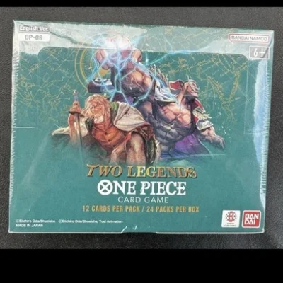 alt="Two Legends Booster Box OP-08 English One Piece Card Game" alt="OP-08 Two Legends Booster Box Sealed" alt="One Piece Card Game Two Legends English Booster Box"