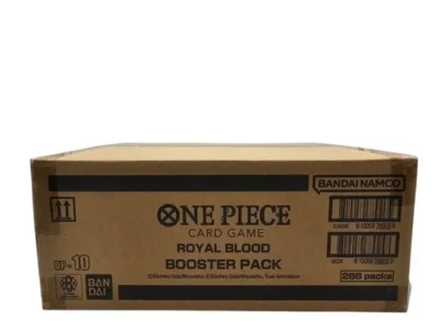 alt="Royal Blood Booster Box OP-10 English One Piece Card Game" alt="OP-10 Royal Blood Booster Box Sealed" alt="One Piece Card Game Royal Blood English Booster Box"