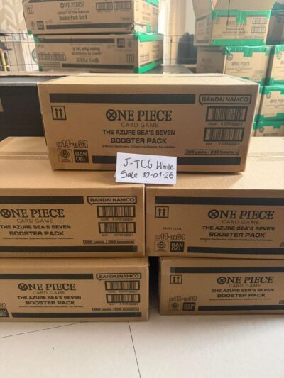 One Piece OP-14 Azure Sea’s Seven English Booster Box sealed