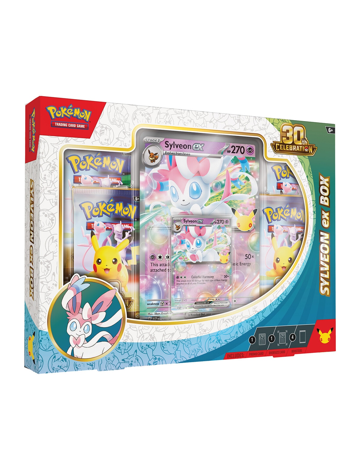 Pokémon 30th Celebration Pokémon ex Box – Sylveon ex & Greninja